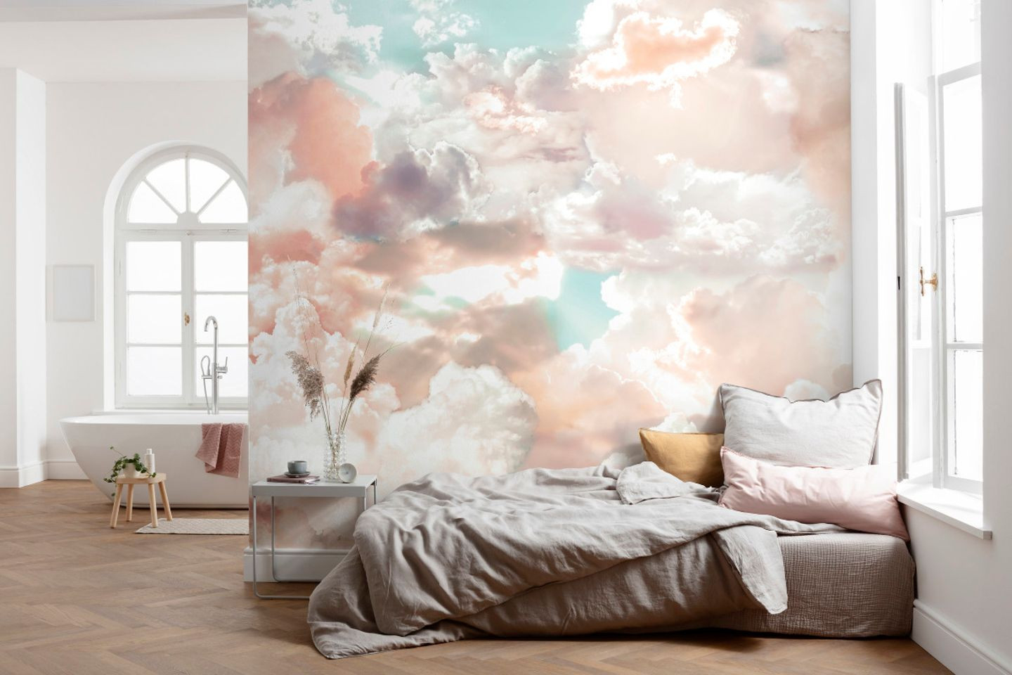 Wandgestaltung Im Schlafzimmer – Kreative &amp; Schöne Ideen with Bild Für Schlafzimmer Wand